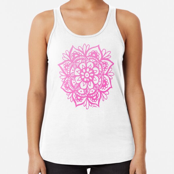 Item preview, Bright Pink Mandala Flower designed and sold by Julie Erin Designs.