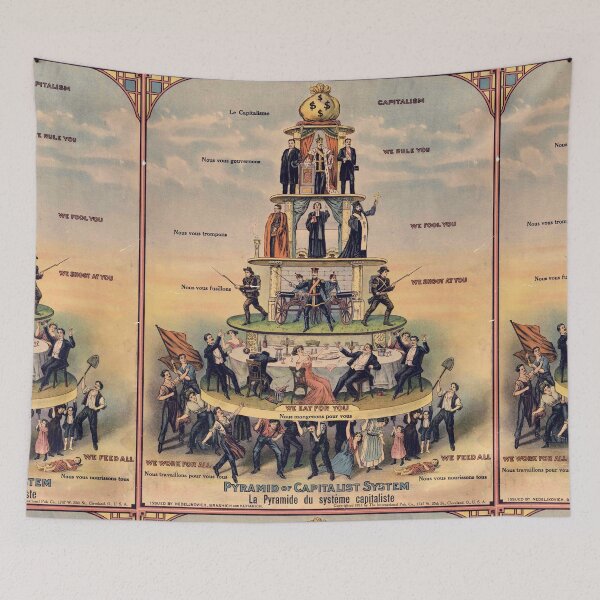 Item preview, HD. Pyramid of Capitalist System (1911) designed and sold by LORD  H.D..