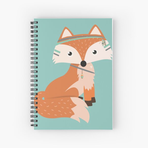 Felix Fox Spiral Notebook