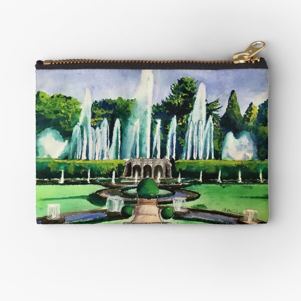 Vista previa del artículo con la obra «Jardín de la fuente principal de Longwood», diseñado y vendido por Arthur Deaville.