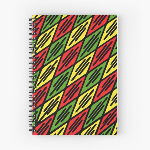 Item preview, Rasta colours diamond line  pattern  designed and sold by papa-pedro.