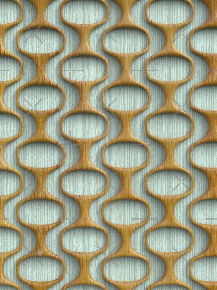 60s Mod Woodwork by AaronKinzer