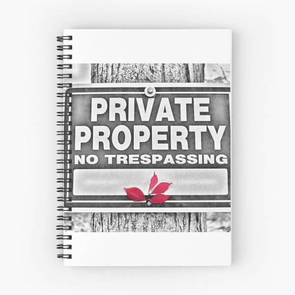 Item preview, Private Property No Trespassing designed and sold by Tylers-Art-Cart.