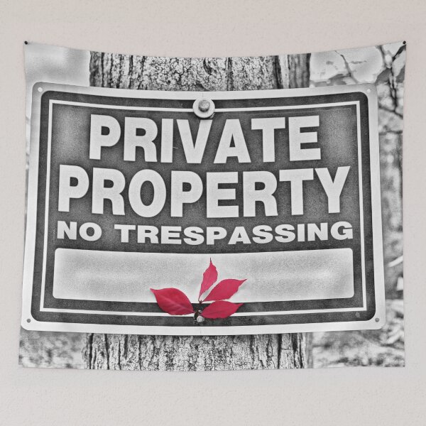 Item preview, Private Property No Trespassing designed and sold by Tylers-Art-Cart.