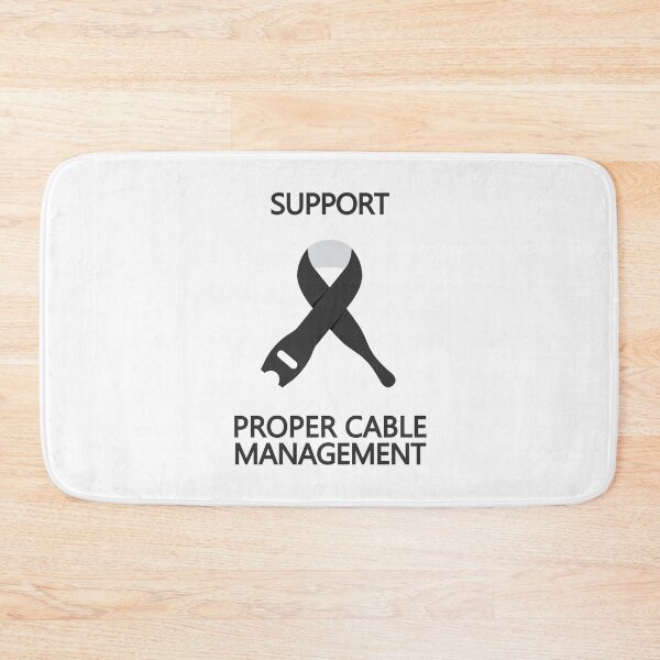 Item preview, Support Proper Cable Management  designed and sold by OutlanderDesign.