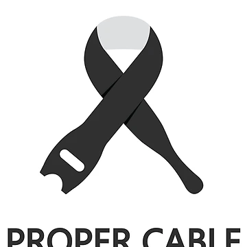 Artwork thumbnail, Support Proper Cable Management by OutlanderDesign