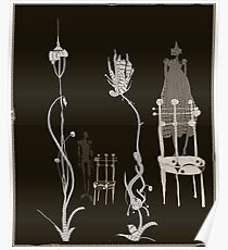 study. interiors Poster