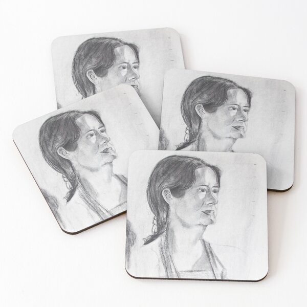 Item preview, "The Wise Woman" Charcoal Drawing designed and sold by Jessica Tomaino.