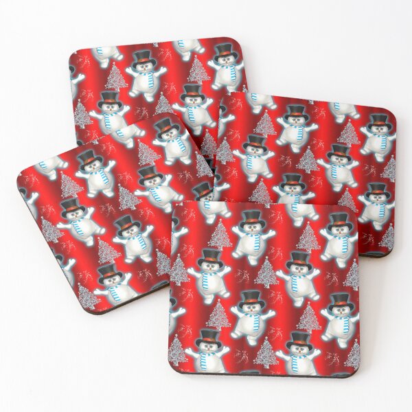 Item preview, Dancing Snowman Red Christmas designed and sold by GraphicAllusion.