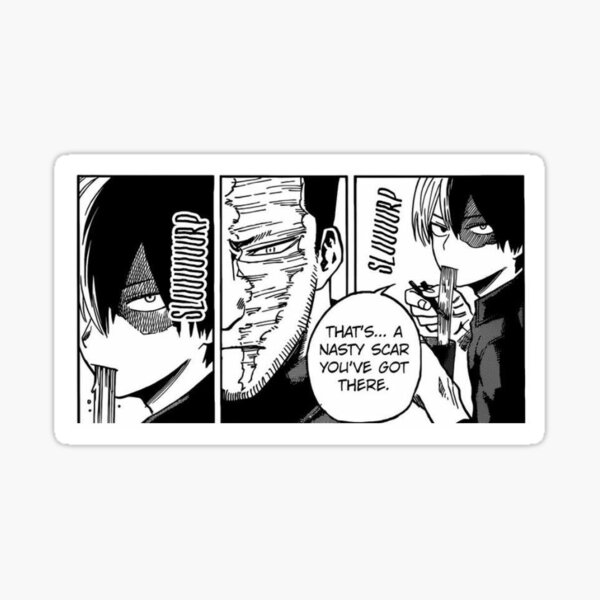 Shady Todoroki Sticker