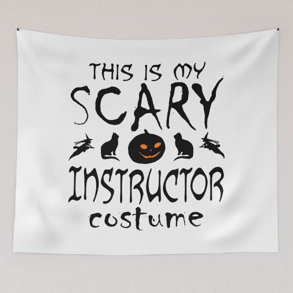 Item preview, This is my Scary Instructor Costume Funny Halloween design designed and sold by nikkidawn74.
