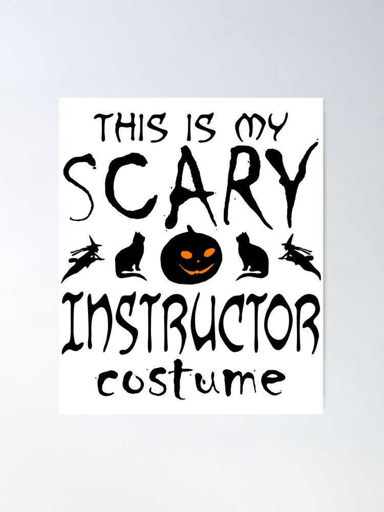 This is My Scary Teacher Costume Hallowe Gráfico por CraftPioneer