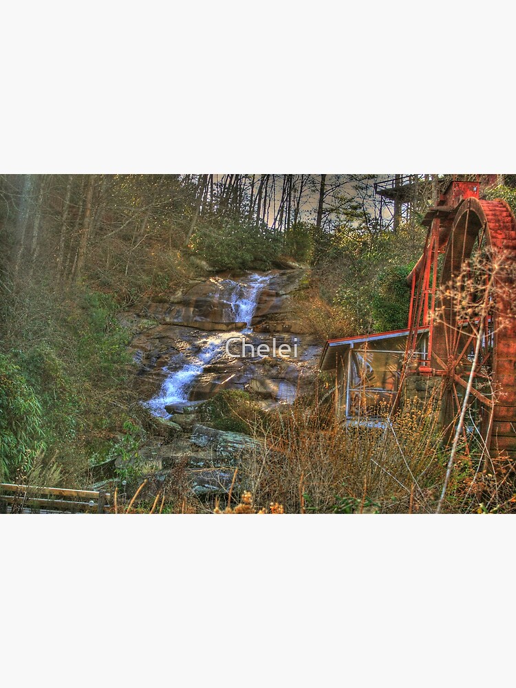 "Sylvan Falls And Grist Mill, Rabun Gap, Georgia" Poster For Sale By ...