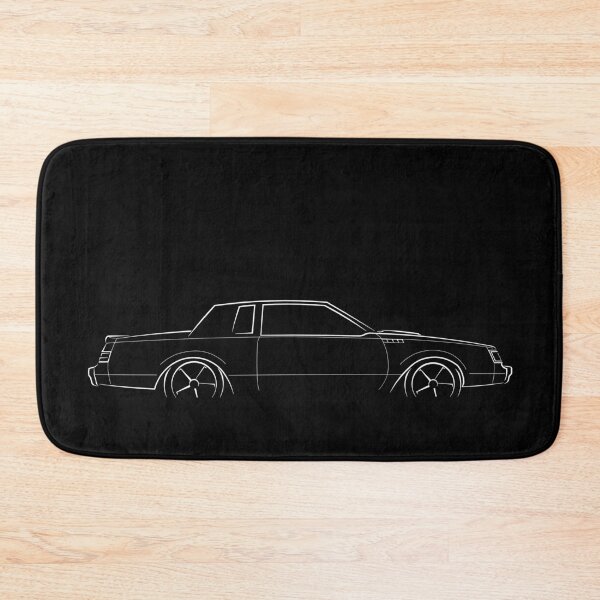 Item preview, 1987 Buick GNX Grand National - profile stencil, white designed and sold by mal-photography.