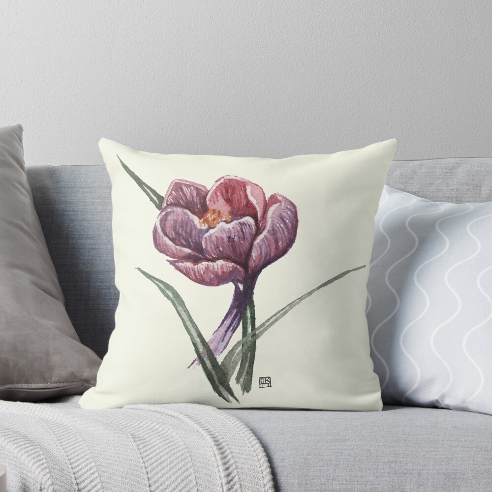 Item preview, Throw Pillow designed and sold by crafty-fox.