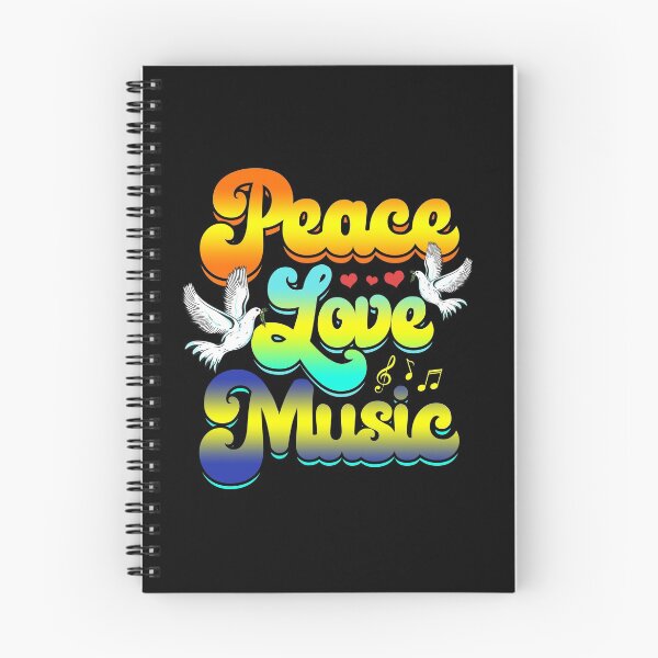 Item preview, Peace Love Music Rave Festival Musical Hippie designed and sold by perfectpresents.