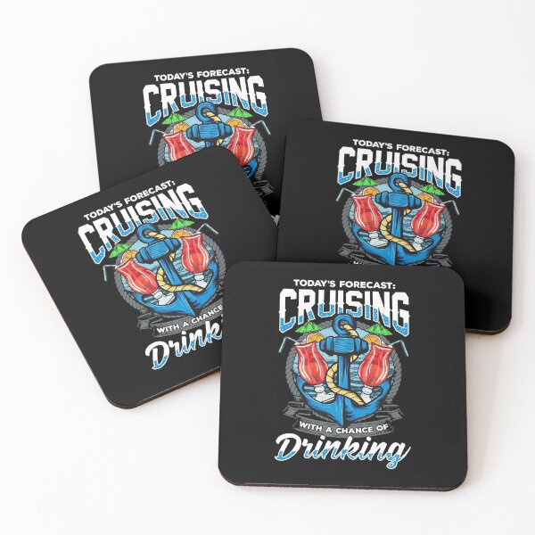 Item preview, Todays Forecast Cruising with a Chance of Drinking designed and sold by perfectpresents.