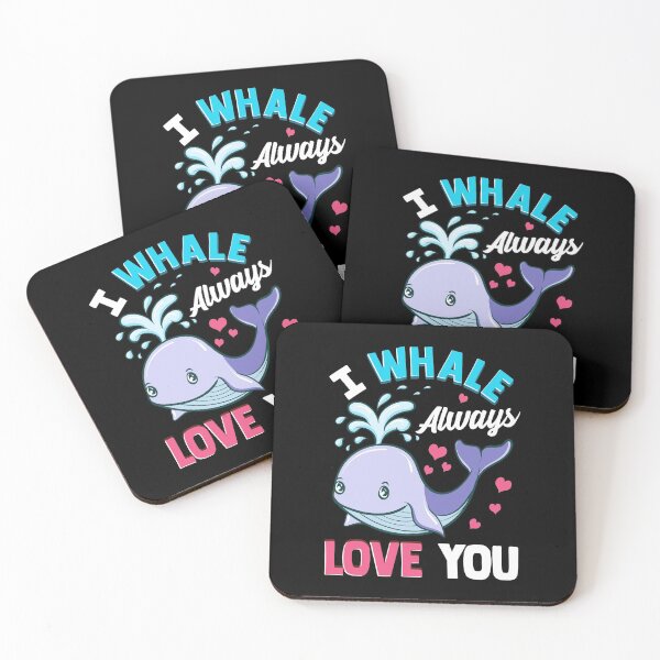 Item preview, Cute & Funny I Whale Always Love You Animal Pun designed and sold by perfectpresents.