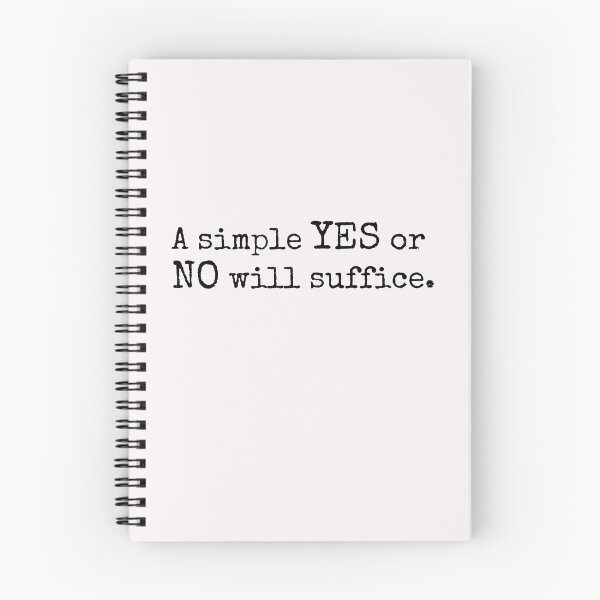 Item preview, A simple Yes or No will suffice, black font designed and sold by ML-Design-Guy.
