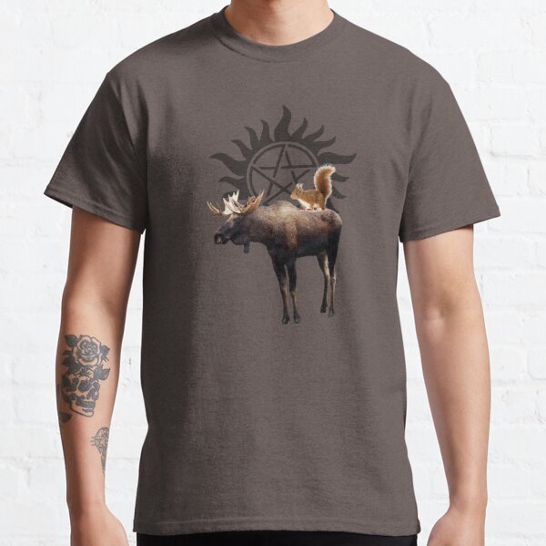 moose and squirrel supernatural shirt