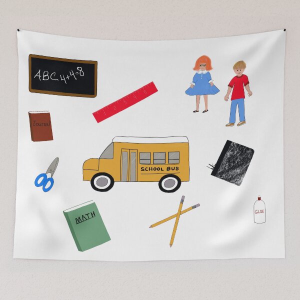 Item preview, Nostalgic Back to School Essentials designed and sold by Helen Knecht.