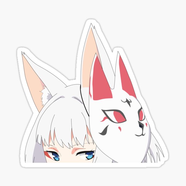 Kaga Peeker | Sakura Empire | Azur Lane Sticker