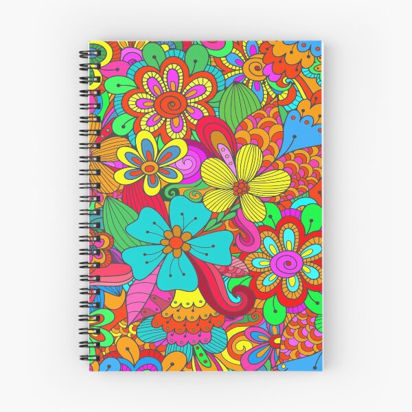 Item preview, Beautiful Flower Power Fun Retro Graphic Design designed and sold by Alondra.