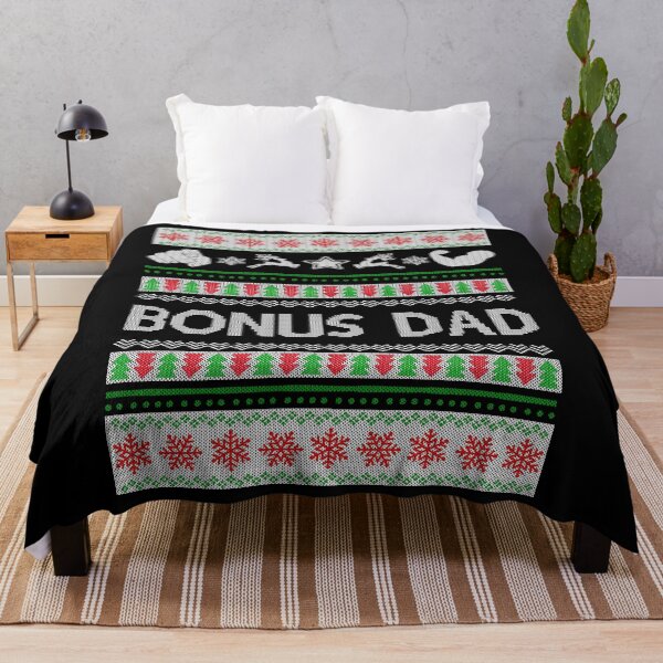Item preview, Bonus Dad ugly christmas gift idea Xmas gift for Bonus Dad designed and sold by LoveEveryWear.