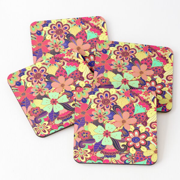 Item preview, Beautiful Flower Power Fun Retro Graphic Design designed and sold by Alondra.