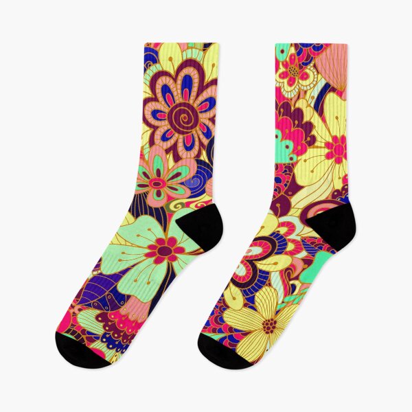 Item preview, Beautiful Flower Power Fun Retro Graphic Design designed and sold by Alondra.