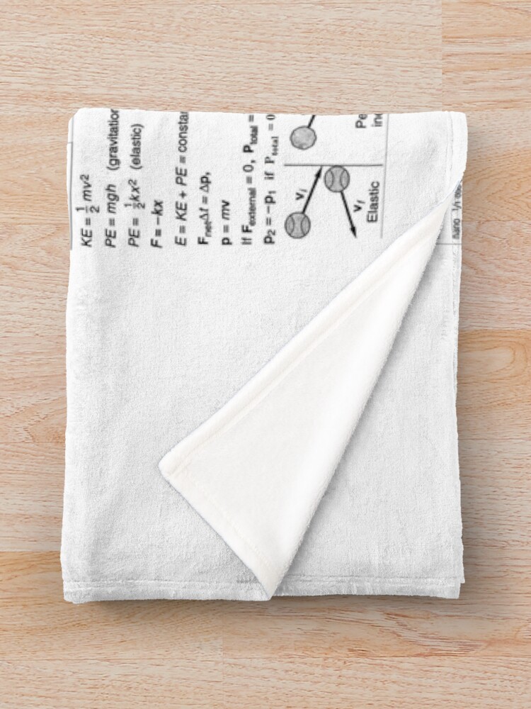 Alternate view of General Physics #General #Physics #GeneralPhysics Throw Blanket