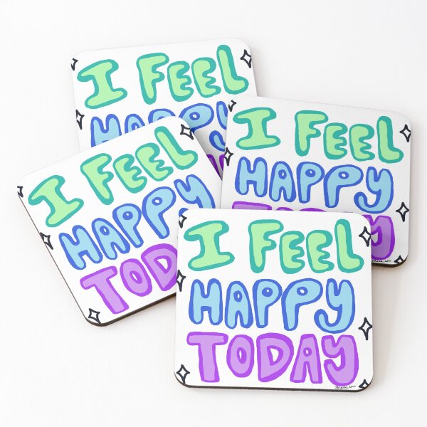 Item preview, I feel happy today by Jelene.com designed and sold by Jelene.