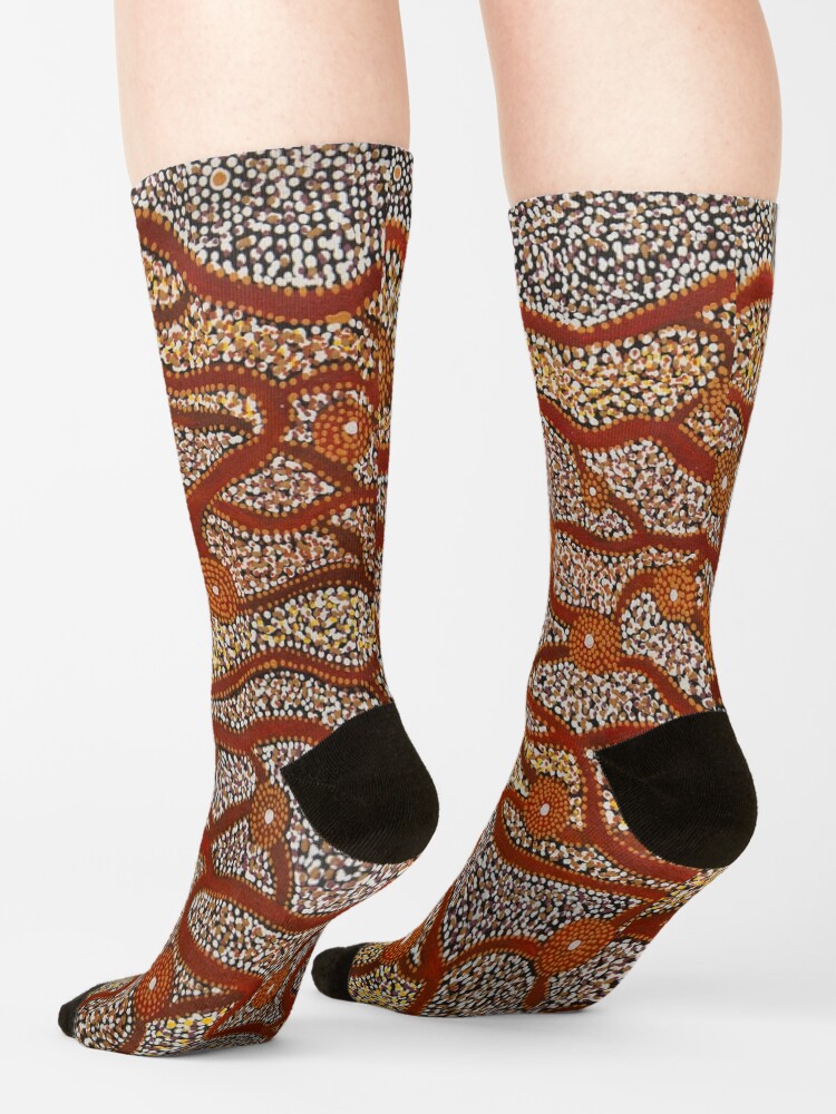 Alternate view of Majestic Mountains Socks