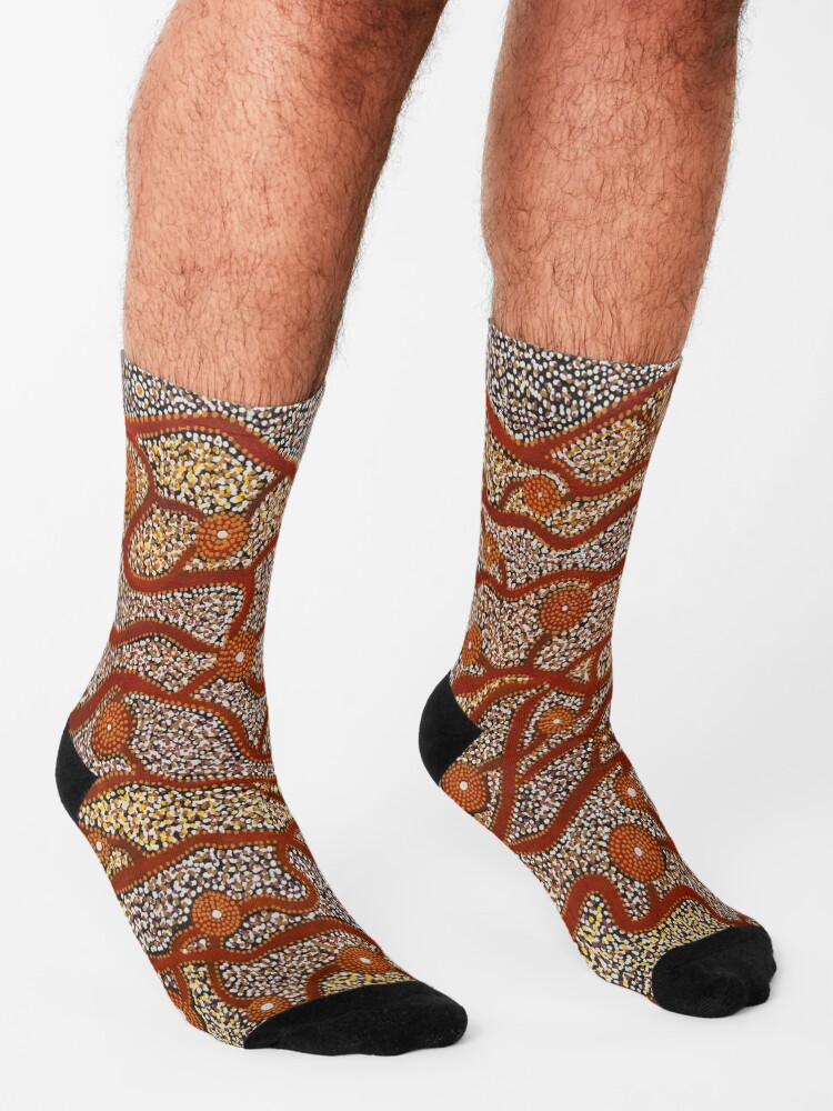 Alternate view of Majestic Mountains Socks