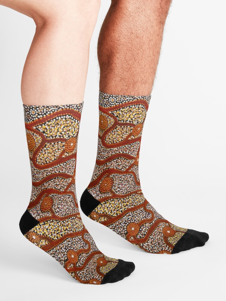 Alternate view of Majestic Mountains Socks