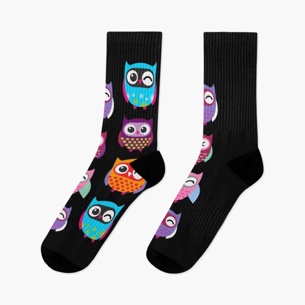 Item preview, Cute Colorful Owls designed and sold by FotoArtist.