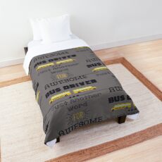 School Bus Driver Just Another Name For Awesome Comforter