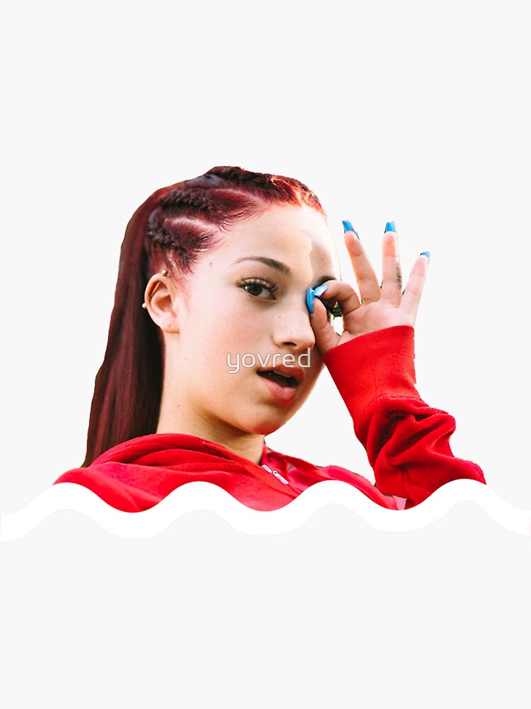 Bhad Bhabie Sticker For Sale By Yovred Redbubble