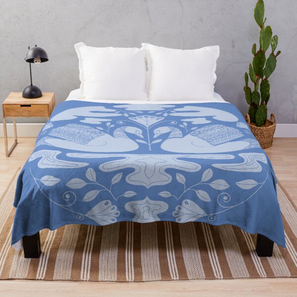 Item preview, Cisnes en el lago al atardecer designed and sold by nacaca.
