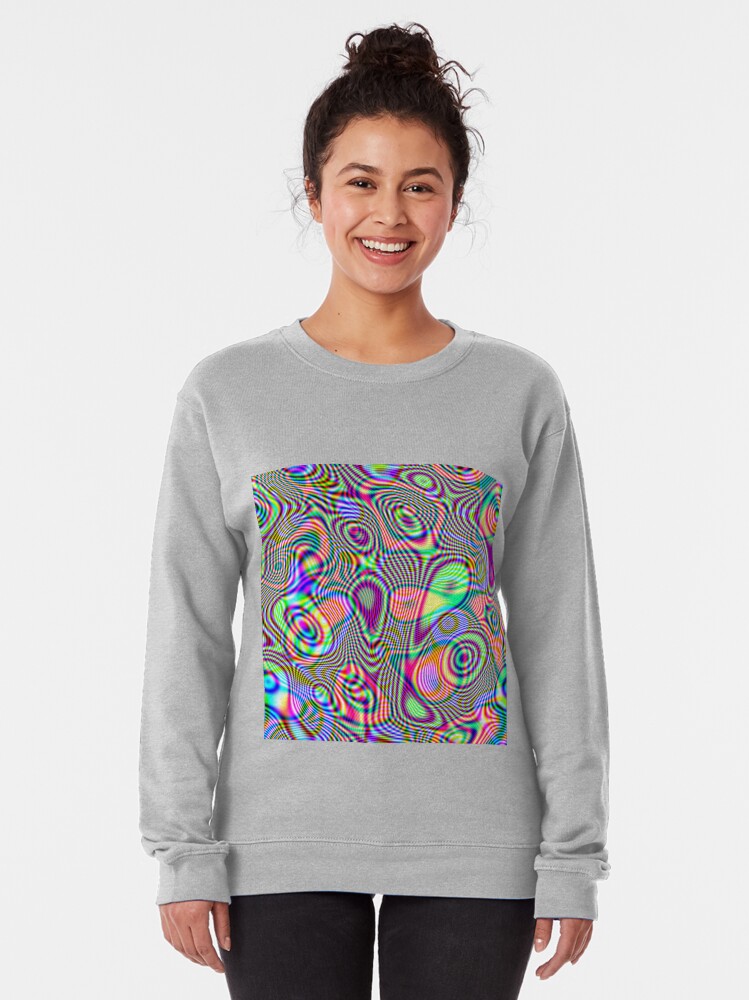 Alternate view of Abstraction #E Pullover Sweatshirt