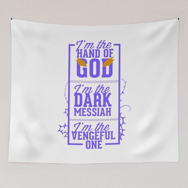 Item preview, I'm The Vengeful One: Hand of god Purple gift designed and sold by aventi24.