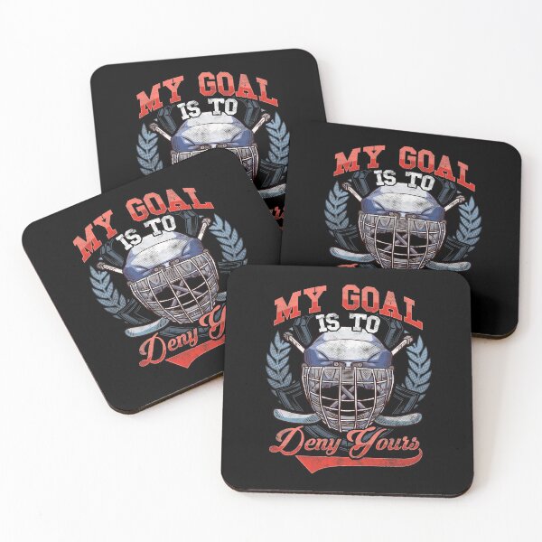 Item preview, My Goal Is To Deny Yours Hockey Defender designed and sold by perfectpresents.