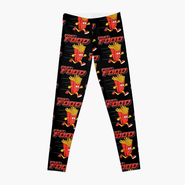 Item preview, Cute & Funny Fast Food Running French Fries Punny designed and sold by perfectpresents.
