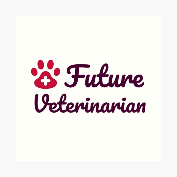 Future Veterinarian Art Print