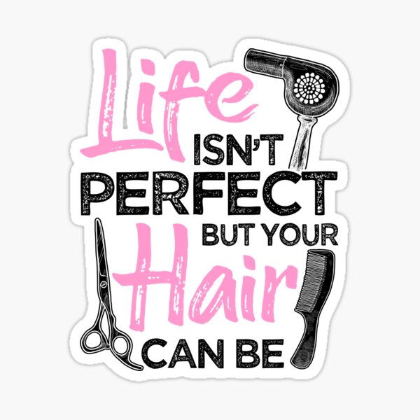 Hair Dresser Stickers | Redbubble