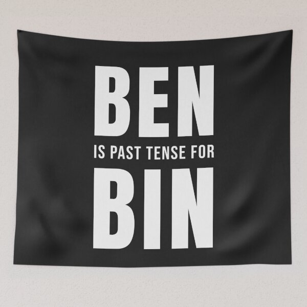 Item preview, Laden Ben is Past Tense for Bin #BenLaden designed and sold by deichmonster.
