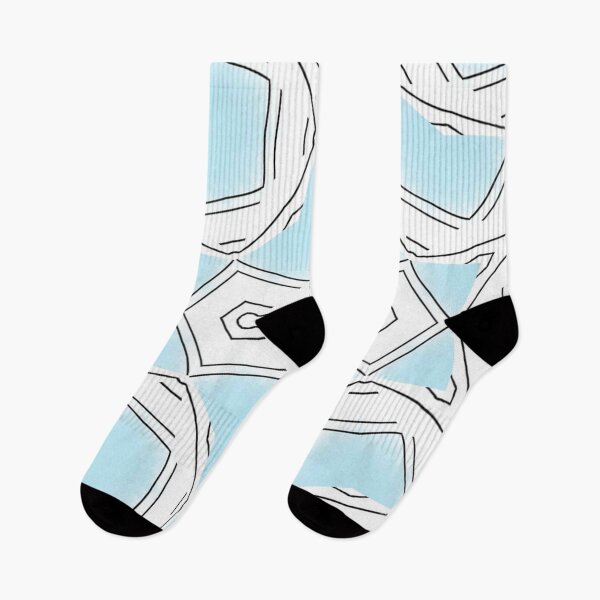 Item preview, Blue and White Cartoon Sketch Pattern designed and sold by Poetic Patterns Studio.