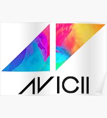 The AVICII merch Poster