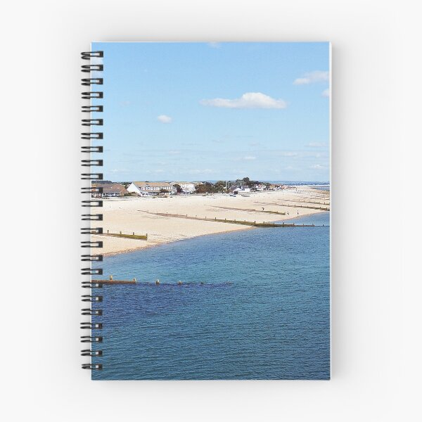 Item preview, Selsey Beach on a calm day. ( Bognor can be seen in the Distance) designed and sold by mrcoradour.