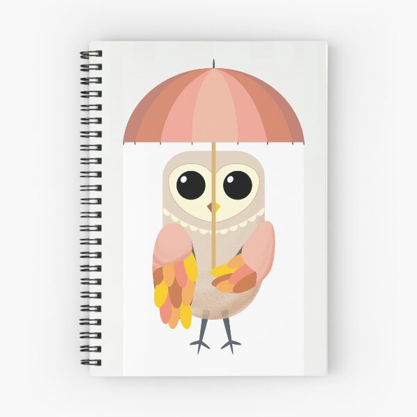 Item preview, Owl under umbrella designed and sold by SofyDigitalArt.
